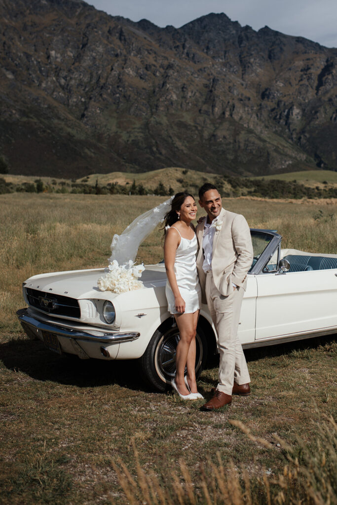 Slay My Day weddings and events directory New Zealand - Muzz and Molly classic car hire Queenstown
