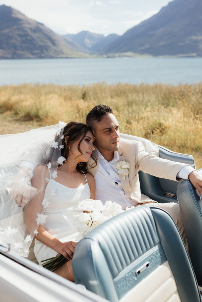 Slay My Day weddings and events directory New Zealand - Muzz and Molly classic car hire Queenstown