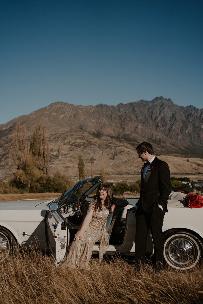 Slay My Day weddings and events directory New Zealand - Muzz and Molly classic car hire Queenstown