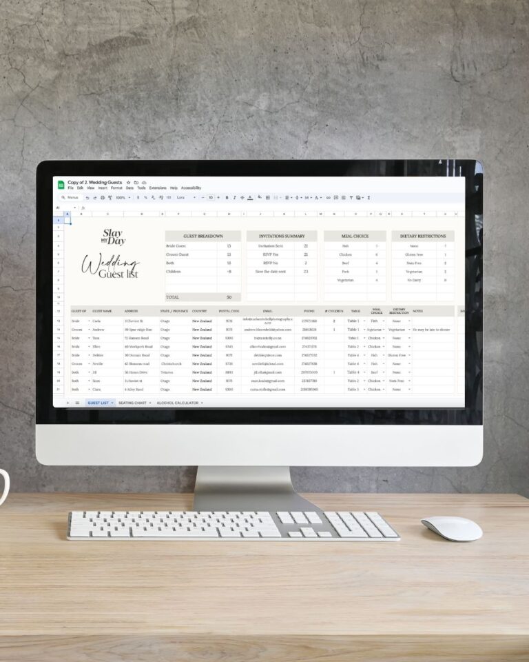 Black and Gray Minimalist Dekstop Mockup Instagram Post